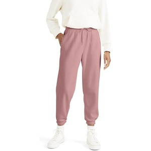 image:imageDOCKERS Womens Slim Fit Knit JoggerAsh Rose Pink Brushed Terry