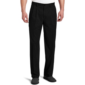 image:imageDockers Mens Classic Fit Easy Khaki Pants  Pleated Standard and Big amp TallBlack Cotton