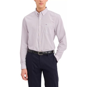 image:imageDockers Mens Classic Fit Long Sleeve Signature Iron Free Shirt with Stain DefenderToadstool Pattern