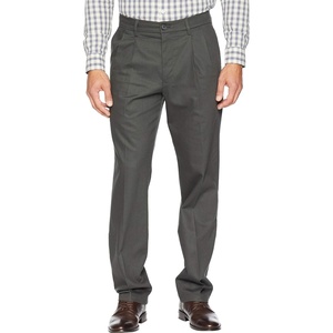 image:imageDockers Mens Classic Fit Signature Lux Cotton Stretch PantsPleated Regular and Big amp TallSteelhead