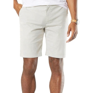 image:imageDockers Mens Perfect Short Classic Fit 105Bengal Stripe Dockers Khaki Stretch