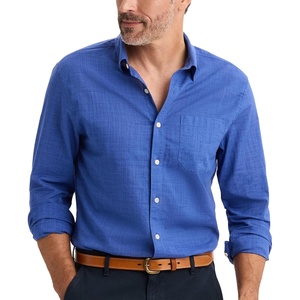 image:imageDockers Mens Ultimate Shirt Long Sleeve Regular FitDeep Ultramarine