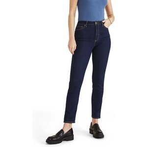image:imageDockers Womens Dockers Womens Slim Fit High Rise Jean Cut PantsDark Indigo Stonewash