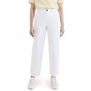 image:imageDockers Womens Straight Fit High Rise Weekend Chino PantsLucent White Stretch