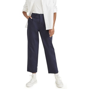 image:imageDockers Womens Straight Fit High Rise Weekend Chino PantsNavy Blazer Stretch