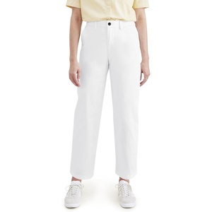 image:imageDockers Womens Straight Fit High Rise Weekend Chino PantsNew Lucent White Stretch