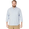 image:imageDockers Mens Classic Fit Long Sleeve Signature Comfort Flex Shirt Standard and Big amp TallDelft Blue Stripe
