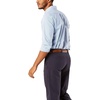 image:imageDockers Mens Classic Fit Long Sleeve Signature Comfort Flex Shirt Standard and Big amp TallDelft Blue Stripe
