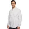 image:imageDockers Mens Classic Fit Long Sleeve Signature Comfort Flex Shirt Standard and Big amp TallFoil Grey
