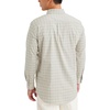 image:imageDockers Mens Classic Fit Long Sleeve Signature Comfort Flex Shirt Standard and Big amp TallGrey Yucca Grit Plaid