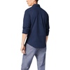 image:imageDockers Mens Classic Fit Long Sleeve Signature Comfort Flex Shirt Standard and Big amp TallMedieval Blue