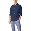 image:imageDockers Mens Classic Fit Long Sleeve Signature Comfort Flex Shirt Standard and Big amp TallMedieval Blue