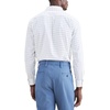 image:imageDockers Mens Classic Fit Long Sleeve Signature Comfort Flex Shirt Standard and Big amp TallNavy Blazer Grey Print