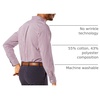 image:imageDockers Mens Classic Fit Long Sleeve Signature Comfort Flex Shirt Standard and Big amp TallRio Red Plaid