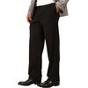 image:imageDockers Mens Comfort Khaki Stretch Relaxedfit FlatFront PantBlack Metal