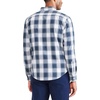image:imageDockers Mens Regular Fit Long Sleeve Casual Shirt Regular and Big amp TallEgret White Plaid