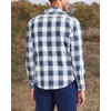 image:imageDockers Mens Regular Fit Long Sleeve Casual Shirt Regular and Big amp TallEgret White Plaid
