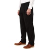 image:imageDockers Mens Relaxed Fit Comfort Khaki Pants  PleatedBlack Metal