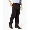 image:imageDockers Mens Relaxed Fit Comfort Khaki Pants  PleatedBlack Metal Stretch