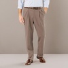 image:imageDockers Mens Relaxed Fit Comfort Khaki Pants  PleatedDark Pebble