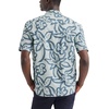 image:imageDockers Mens Short Sleeve Camp Collar Shirt Regular and Big amp TallGreen  Harbor Gray Mangrove Slub