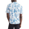 image:imageDockers Mens Short Sleeve Camp Collar Shirt Regular and Big amp TallOutpost Ceramic Blue Slub
