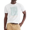 image:imageDockers Mens Slim Fit Short Sleeve Graphic Tee Shirt  Legacy Standard and Big amp TallCity By the Bay Lucent White