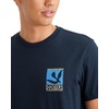 image:imageDockers Mens Slim Fit Short Sleeve Graphic Tee ShirtBird and Whale Navy Blazer