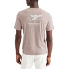 image:imageDockers Mens Slim Fit Short Sleeve Graphic Tee ShirtFluke Pocket Fawn