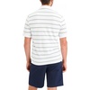 image:imageDockers Mens Slim Fit Short Sleeve PoloBaldwin Lucent White Stripe
