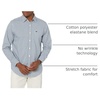 image:imageDockers Mens Supreme Flex Long Sleeve Button Up ShirtPembroke Plaid