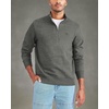 image:imageDockers mens Regular Fit Long Sleeve 14 Zip Fleece SweatshirtForest Night Green