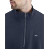 image:imageDockers mens Regular Fit Long Sleeve 14 Zip Fleece SweatshirtNew Ocean Blue Heather