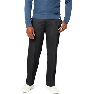image:imageDOCKERS Mens Relaxed Fit Signature Iron Free Khaki PantsBeautiful Black