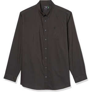 image:imageDockers Mens Classic Fit Long Sleeve Signature Comfort Flex Shirt Standard and Big amp TallSteelhead Wash