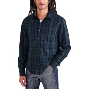 image:imageDockers Mens Regular Fit Long Sleeve Casual Shirt Regular and Big amp TallNavy Blazer Montclair