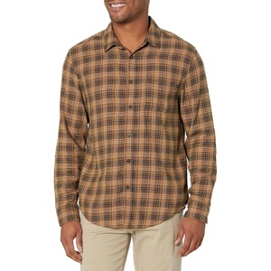 image:imageDockers Mens Regular Fit Long Sleeve Casual Shirt Regular and Big amp TallTan Bakersz
