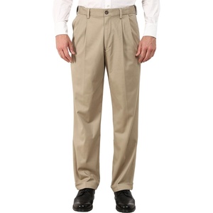 image:imageDockers Mens Relaxed Fit Comfort Khaki Pants  PleatedBritish Khaki Stretch