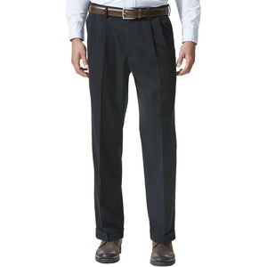 image:imageDockers Mens Relaxed Fit Comfort Khaki Pants  PleatedDockers Navy Stretch