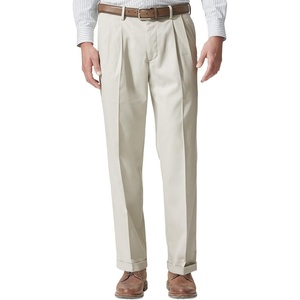image:imageDockers Mens Relaxed Fit Comfort Khaki Pants  PleatedPorcelain Khaki Stretch