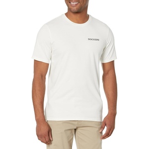 image:imageDockers Mens Slim Fit Short Sleeve Graphic Tee Shirt  Legacy Standard and Big amp TallEgret