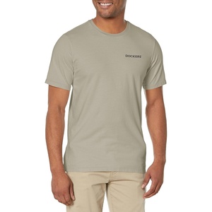 image:imageDockers Mens Slim Fit Short Sleeve Graphic Tee ShirtForest Fog
