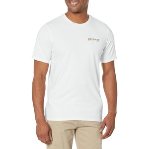 image:imageDockers Mens Slim Fit Short Sleeve Graphic Tee ShirtLucent White Back Logo