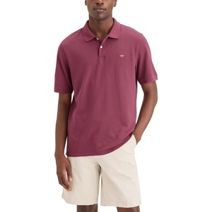 image:imageDockers Mens Slim Fit Short Sleeve PoloDockers Serif Dry Rose Embroidery
