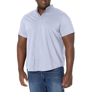 image:imageDockers Mens Supreme Flex Long Sleeve Button Up ShirtDelft Blue