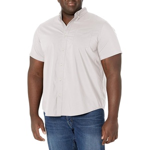 image:imageDockers Mens Supreme Flex Long Sleeve Button Up ShirtFoil Grey