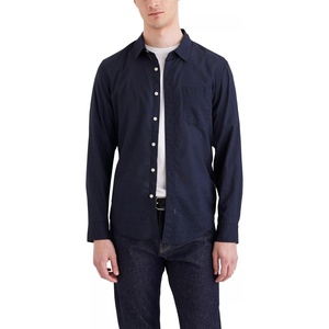 image:imageDockers Mens Supreme Flex Long Sleeve Button Up ShirtNavy Blazer