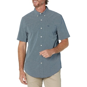 image:imageDockers Mens Supreme Flex Long Sleeve Button Up ShirtOcean Blue Print