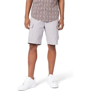 image:imageDockers Mens Tech Cargo Straight Fit Smart 360 Tech Shorts Regular and Big amp TallFoil Grey