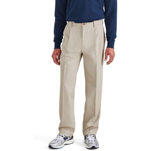 image:imageRelaxed Fit Signature Iron Free Khaki with Stain Defender Pants  PleatedCloud Stretch